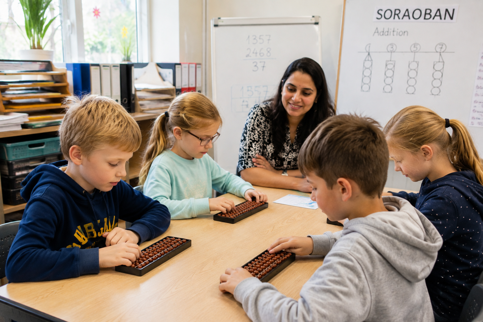 Kinder beim Gruppentraining